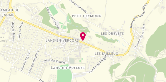 Plan de Extrem'evasion, 897 avenue Léopold Fabre, 38250 Lans-en-Vercors