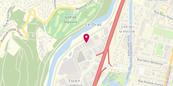 Plan de Go Sport Grenoble Comboire, Zone Industrielle Comboire
12 Rue des Montagnes de Lans, 38130 Échirolles