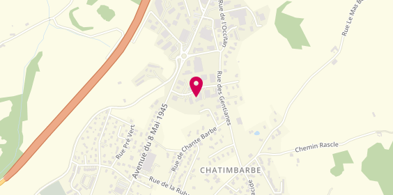 Plan de Altisports 43, Zone Artisanale de Chatimbarbe, 43200 Yssingeaux