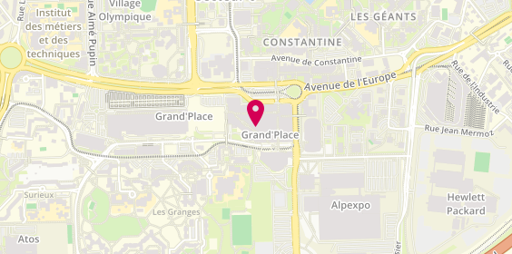 Plan de Adidas BCS Grenoble, Centre Commercial
117 Grand Place, 38000 Grenoble