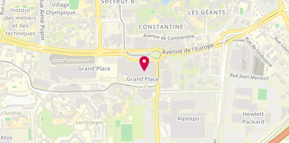 Plan de Courir, 20 Avenue de l'Europe Centre Commercial Grand Place, 38100 Grenoble