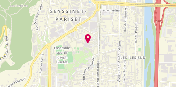 Plan de Sport Time, 26 Rue de la Fauconnière, 38170 Seyssinet-Pariset