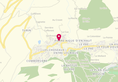 Plan de Cyberski, Route de la Croix de Fer, Pierre Aigüe, 73530 Saint-Sorlin-d'Arves