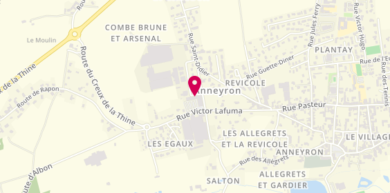 Plan de OXBOW Outlet Anneyron, 19 Rue Victor Lafuma, 26140 Anneyron