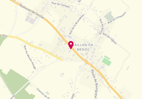 Plan de Médoc Passions, 6 Route de Soulac, 33340 Gaillan-en-Médoc