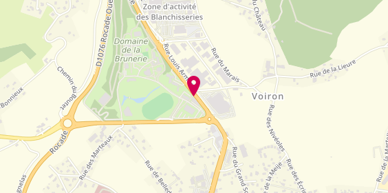 Plan de La Boutique du Bâton, Inolab
180 Boulevard de Charavines, 38500 Voiron