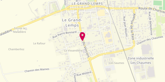 Plan de Sv Boutique, 110 Route du Vercors, 38690 Le Grand-Lemps
