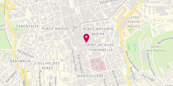 Plan de Lacoste, 23 Rue Michelet, 42000 Saint-Étienne