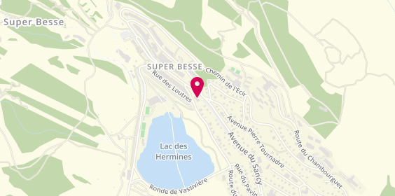 Plan de Rv Sports, Résidence Les Hermines Superbesse 44 Avenue Sancy, 63610 Besse-et-Saint-Anastaise