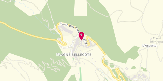 Plan de Intersport - la Plagne Bellecote, La Plagne Bellecote, 73210 La Plagne-Tarentaise