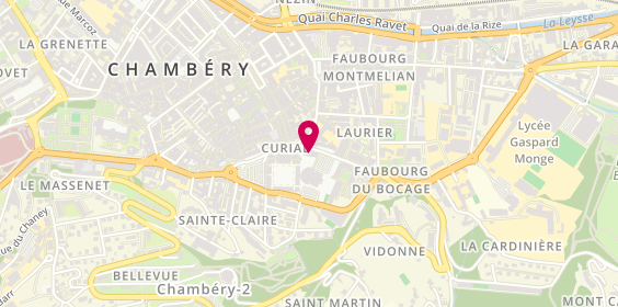 Plan de Cyclable, 256 Rue de la République, 73000 Chambéry