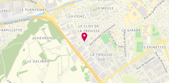 Plan de Jegrimpe.com, 574 Rue Pierre et Marie Curie, 73490 La Ravoire