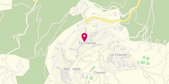 Plan de Skiset Charvet, Galerie Commerciale du Charvet, 73700 Bourg-Saint-Maurice