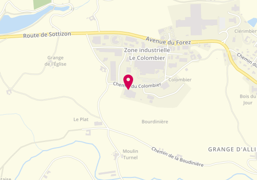 Plan de Frenchys Distribution, 116 Chem. Du Colombier, 69590 Saint-Symphorien-sur-Coise