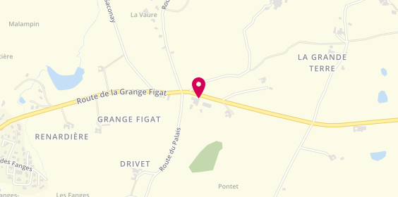 Plan de Cycle-Activ' & Co, Zone Artisanale Grange Figat
Route Départementale 11, 69590 Pomeys