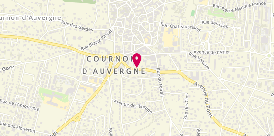 Plan de CultureVélo Boyer et Fils, 15 Avenue Liberté, 63800 Cournon-d'Auvergne