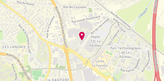 Plan de Decathlon, Zone Commerciale la Pardieu, 63000 Clermont-Ferrand