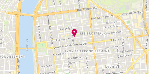 Plan de Vélonaute, 35 Rue Tronchet, 69006 Lyon