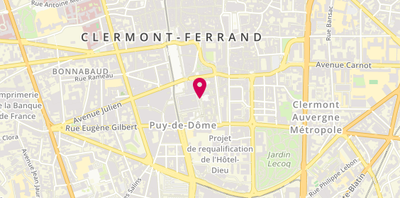 Plan de Go Sport, 18 Rue Allagnat, 63000 Clermont-Ferrand