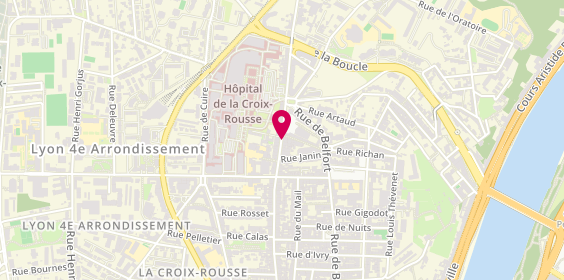 Plan de Intersport, 86 grande Rue de la Croix-Rousse, 69004 Lyon