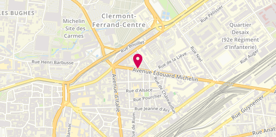 Plan de Set et Match Clermont, 13 avenue Edouard Michelin, 63100 Clermont-Ferrand