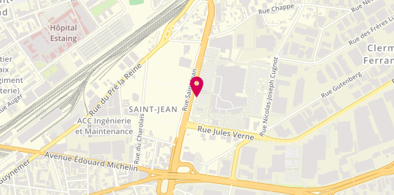 Plan de Courir, Boulevard Saint-Jean, 63100 Clermont-Ferrand