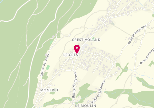 Plan de INTERSPORT - Crest Voland, 460 Route d'Entre 2 Villes, 73590 Crest-Voland