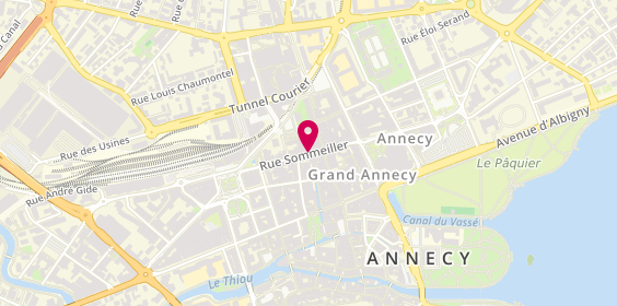Plan de Annecy Concept Shop, 19 Rue Sommeiller, 74000 Annecy