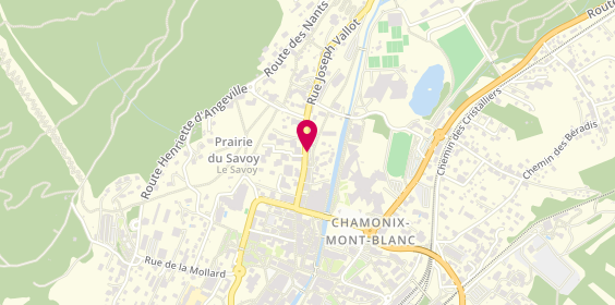Plan de Slash Chamonix, 404 Rue Joseph Vallot, 74400 Chamonix-Mont-Blanc
