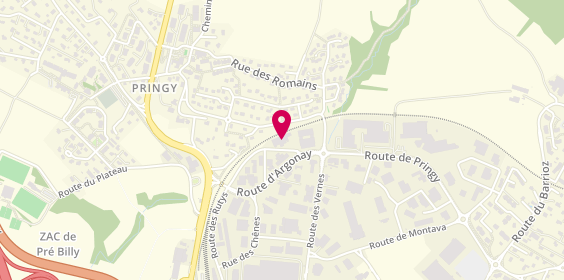 Plan de Padd Annecy, 60 Route des Rutys, 74370 Pringy