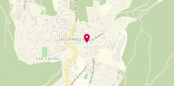 Plan de A Men'dy Sports, Les Carroz d'Araches 2 Route Moulins, 74300 Les Carroz
