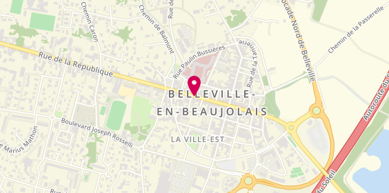 Plan de Le Safari, 77 Rue de la République, 69220 Belleville-en-Beaujolais