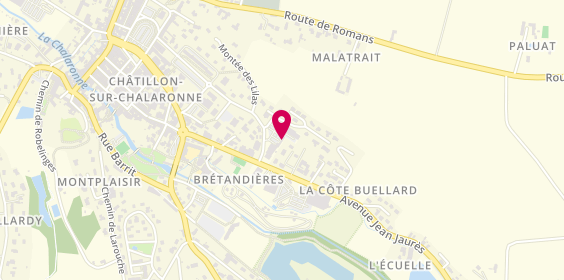 Plan de Mondovélo Bourg-en-Bresse - Chatillon sur Chalaronne, 267 avenue Jean Jaurès, 01400 Châtillon-sur-Chalaronne