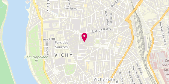 Plan de Lacoste, 8 Rue de l'Hôtel des Postes, 03200 Vichy