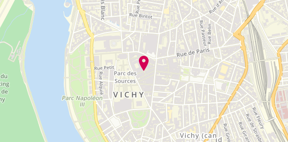 Plan de Hutchi's, 10 Rue Sornin, 03200 Vichy