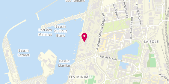 Plan de Larocque Yachting, 31 Quai Marillac, 17000 La Rochelle