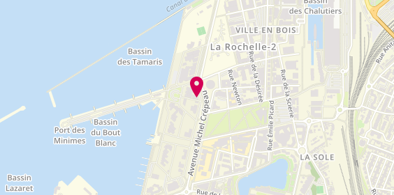 Plan de Sub la Rochelle, Rue de la Perruche, 17000 La Rochelle