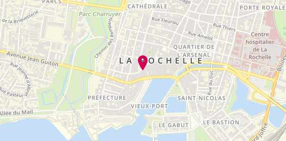 Plan de Foot Locker, 41 Rue du Temple, 17000 La Rochelle