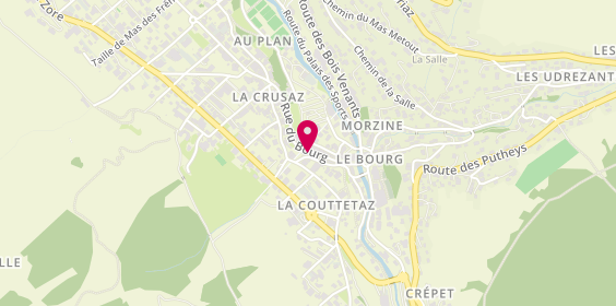 Plan de Slopestyle Morzine, 169 Rue du Bourg, 74110 Morzine