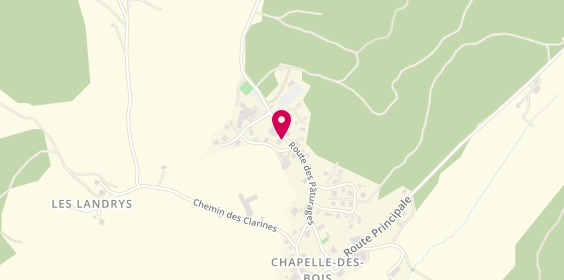 Plan de Mont Noir Sports, 25 Route des Pâturages, 25240 Chapelle-des-Bois