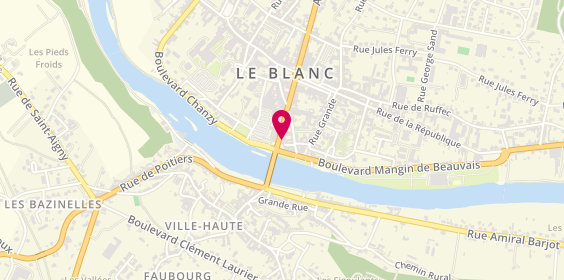 Plan de Cycle et Sport, 4 Rue Pierre Colin de Souvigny, 36300 Le Blanc