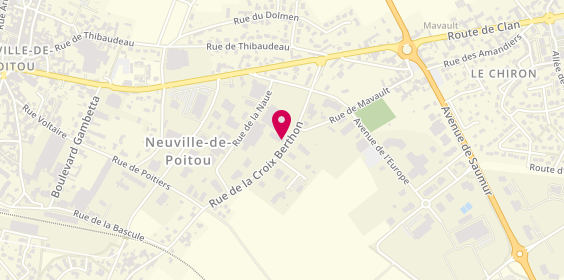 Plan de Phil 2 Roues, 24 Rue de la Croix Berthon, 86170 Neuville-de-Poitou