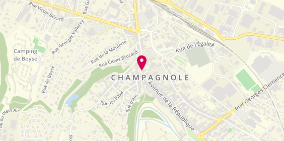 Plan de Cycles du Chateau d'Eau, 3 avenue de la République, 39300 Champagnole