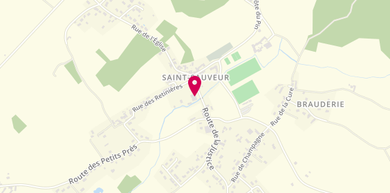 Plan de Enault Sport, 8 place de la Foucaudière, 86100 Senillé-Saint-Sauveur