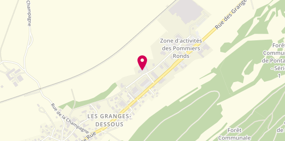 Plan de L'Aigle Pecheur, 2 Rue Bernard Palissy, 25300 Granges-Narboz