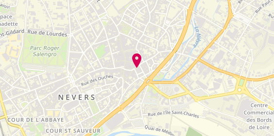 Plan de Intersport Nevers, 81 Rue de Nièvre, 58000 Nevers