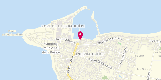 Plan de Voilerie Burgaud, Rue du Port Port de l'Herbaudière, 85330 Noirmoutier-en-l'Île