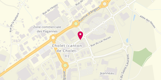Plan de Decathlon, L'Autre Faubourg Rue Sorel Tracy, 49300 Cholet
