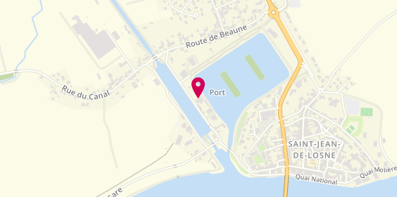 Plan de Blanquart Yachting, 11 Quai du Canal de Bourgogne, 21170 Saint-Usage