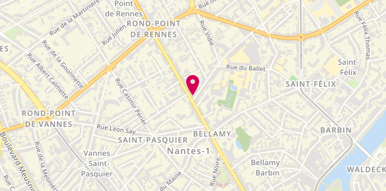 Plan de Service Cycle Nantais, 172 Rue Paul Bellamy, 44000 Nantes